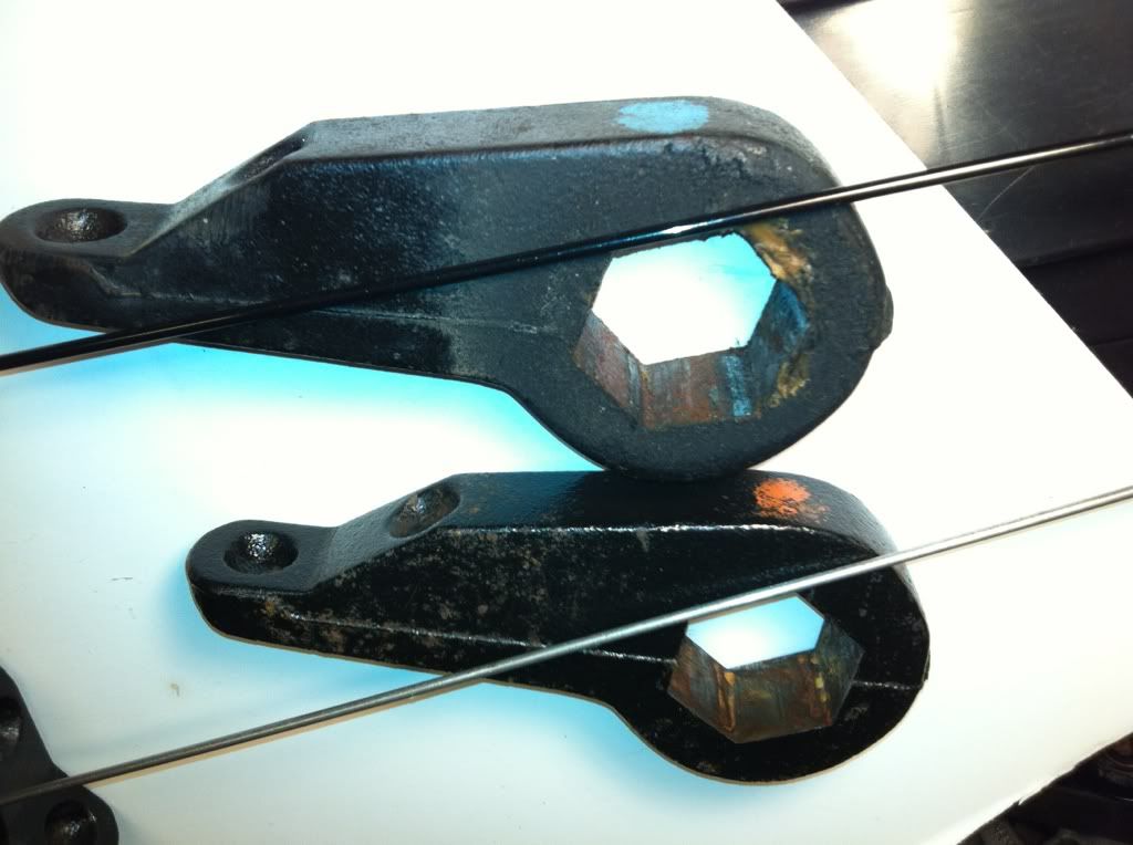 Torsion keys how many different stock ones are there? S10 Forum